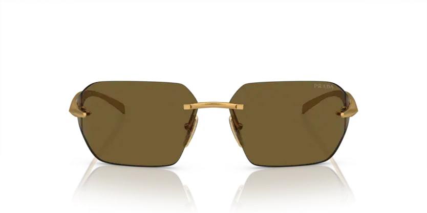 Prada Eyewear Wraparound Frame Sunglasses