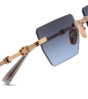 BALMAIN PEIRRE RIMLESS SUNGLASSES