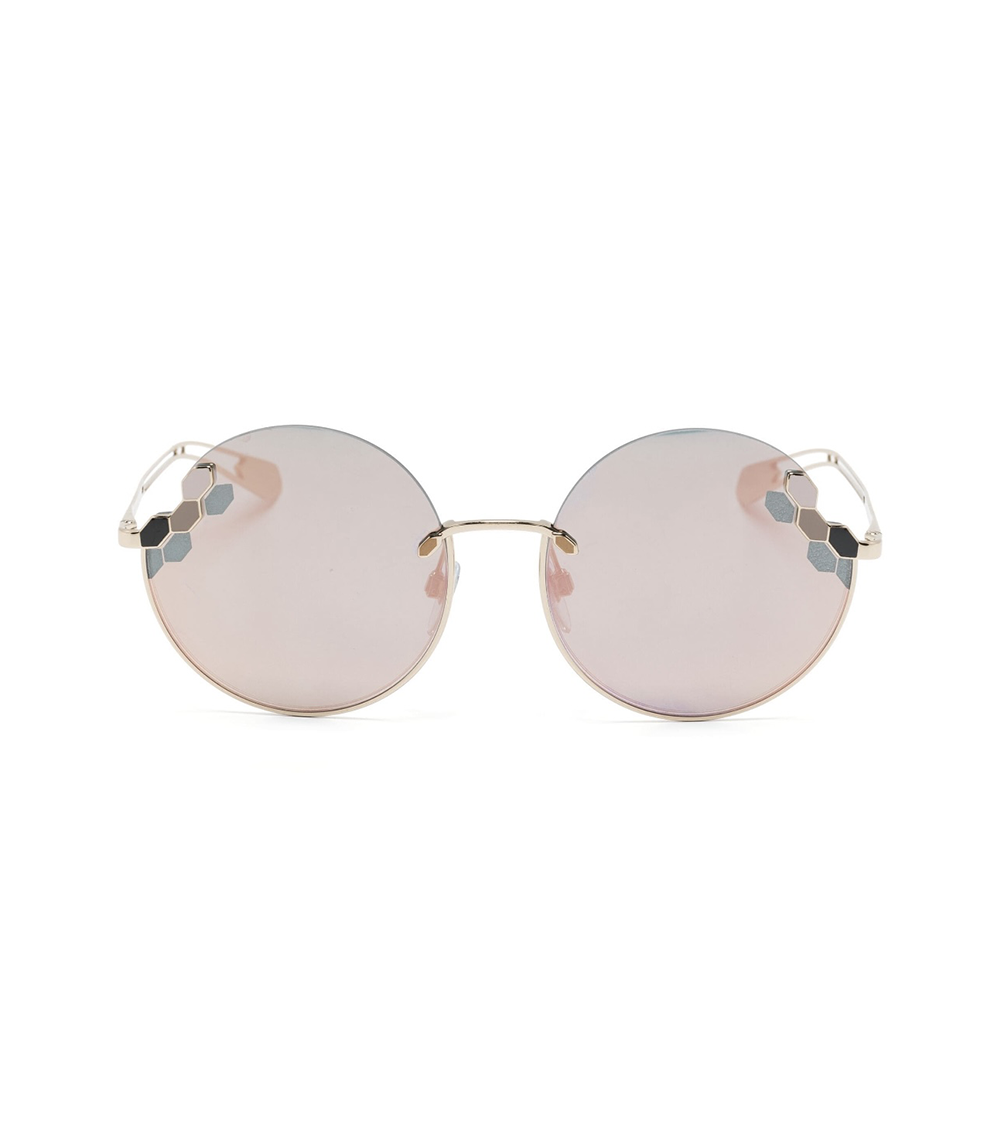 BVLGARI ROUND FRAME SUNGLASSES