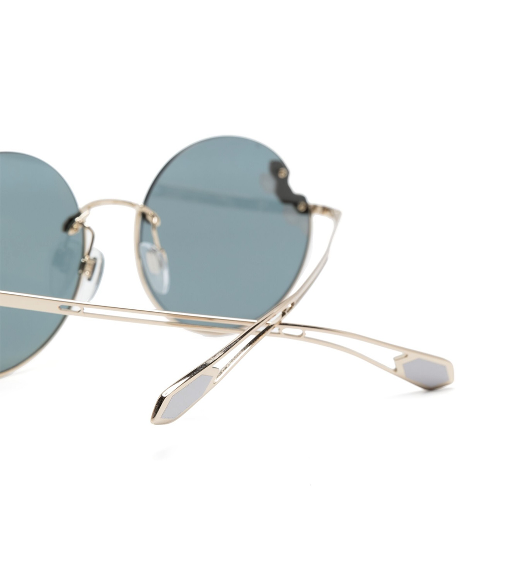 BVLGARI ROUND FRAME SUNGLASSES