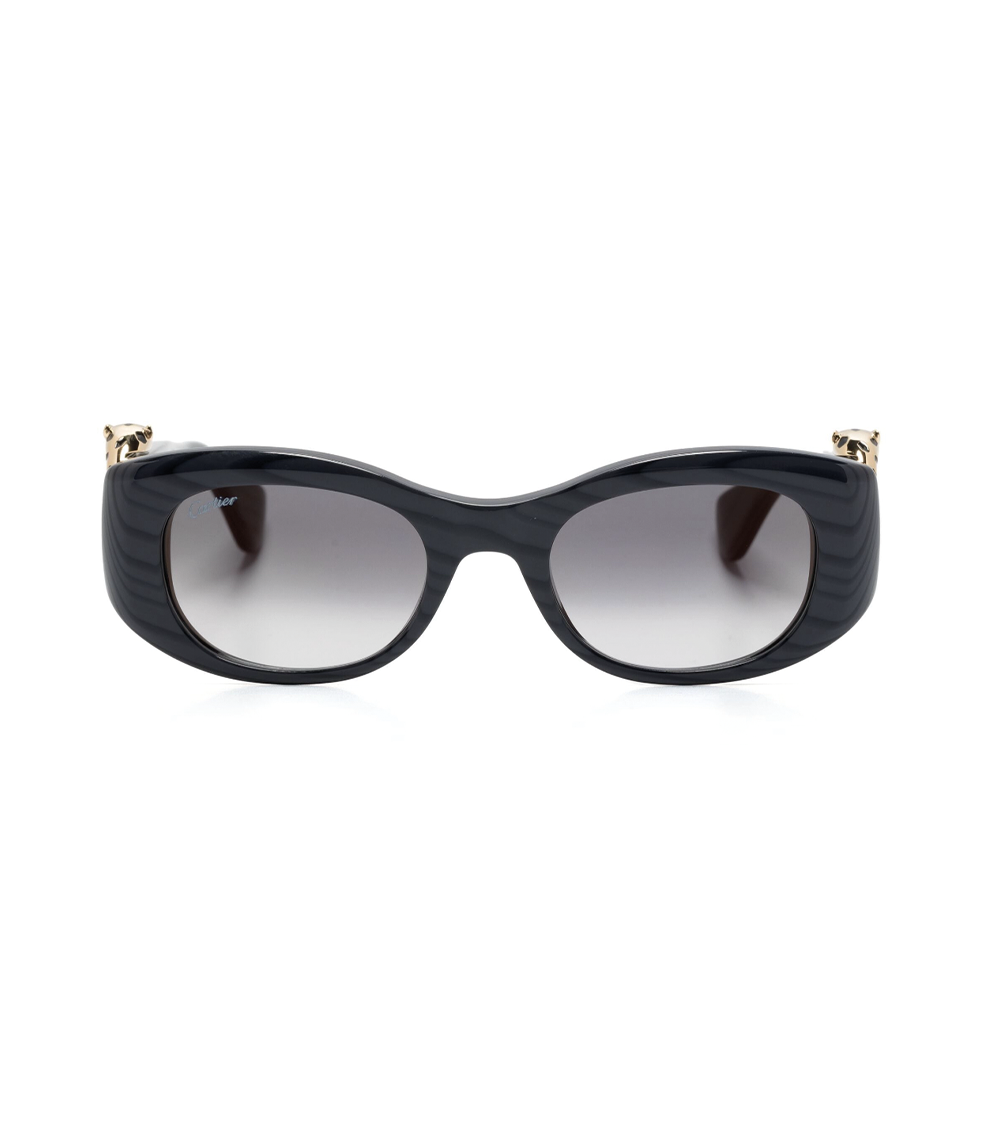 CARTIER PANTÉRE RECTANGLE FRAME SUNGLASSES