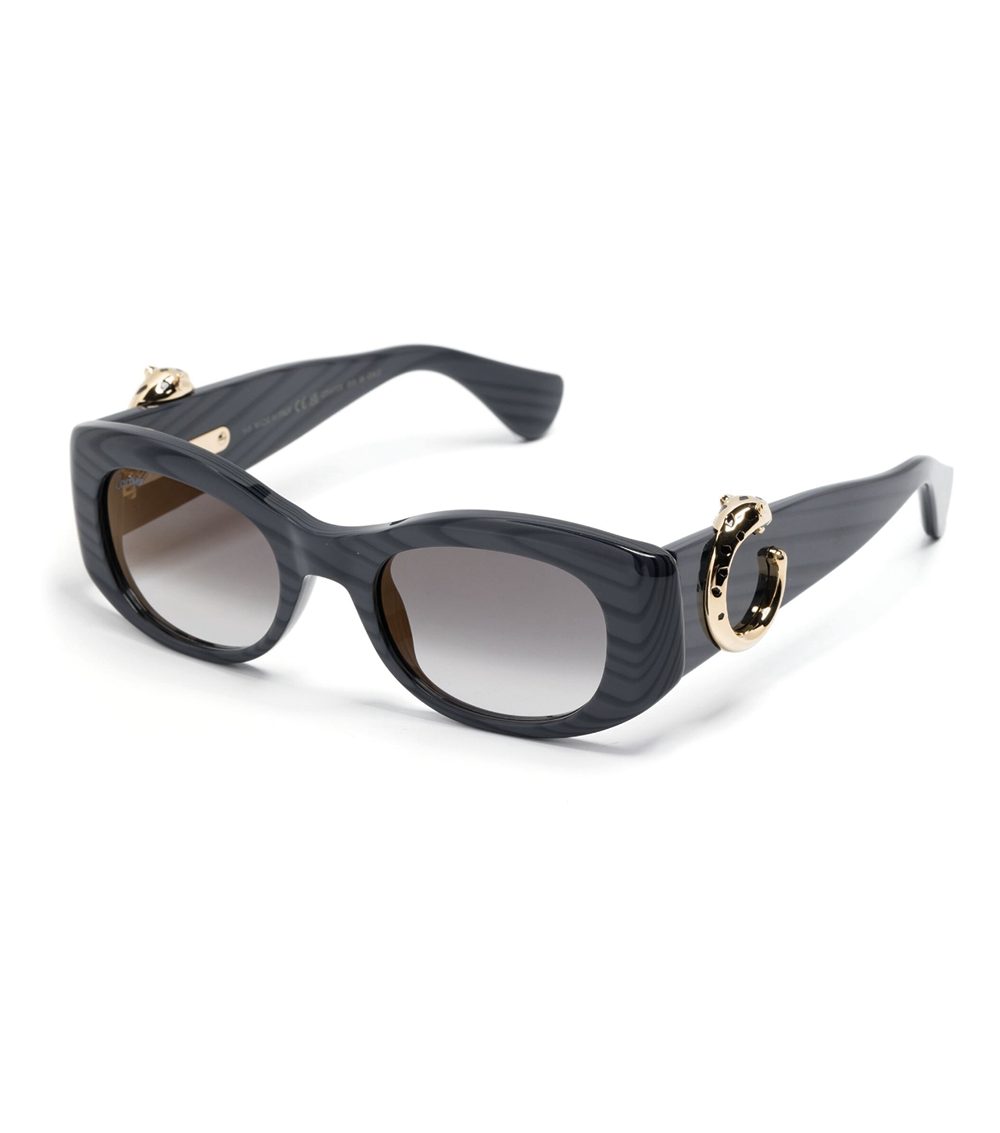 CARTIER PANTÉRE RECTANGLE FRAME SUNGLASSES