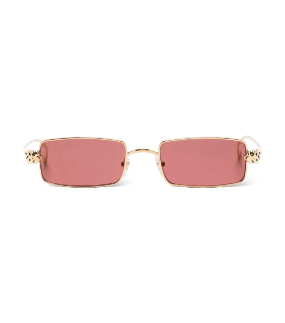 CARTIER RECTANGLE FRAME SUNGLASSES