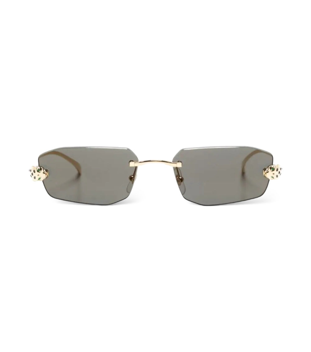 CARTIER GEOMETRIC FRAME SUNGLASSES