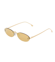 FENDI FIRST CRYSTAL OVAL SUNGLASSES