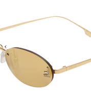 FENDI FIRST CRYSTAL OVAL SUNGLASSES