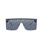 BLUE DIOR OBLIQUE MASK SUNGLASSES