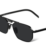 PRADA SYMBOLE GEOMETRIC-FRAME SUNGLASSES