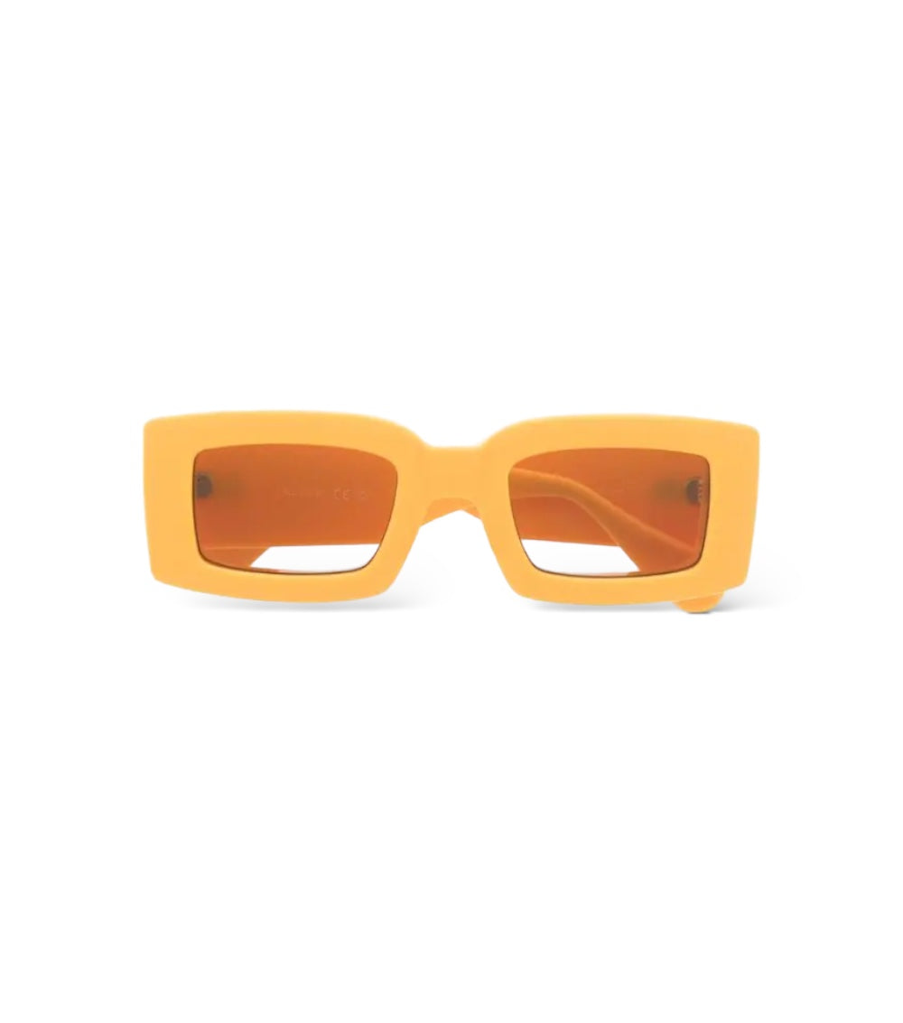 JACQUEMUS TAPI SQUARE FRAME-SUNGLASSES YELLOW