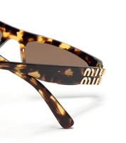 MIU MIU- MIU GLIMPSE CAT EYE SUNGLASSES