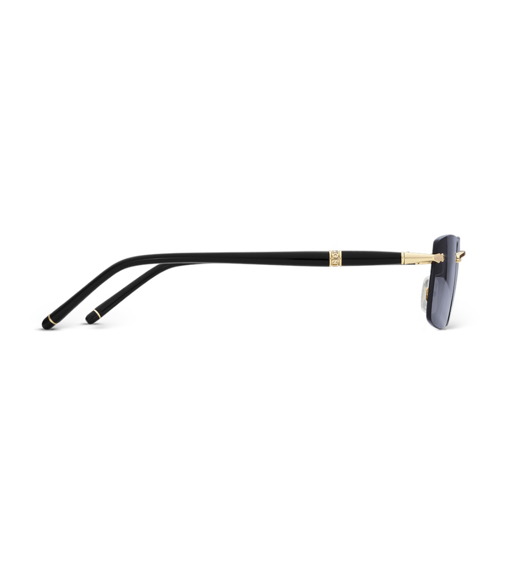 MONT BLANC RECTANGLE FRAME SUNGLASSES