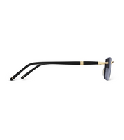 MONT BLANC RECTANGLE FRAME SUNGLASSES