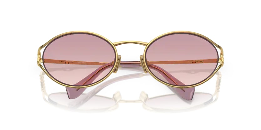 Miu Miu Eyewear Oval Frame Sunglasses