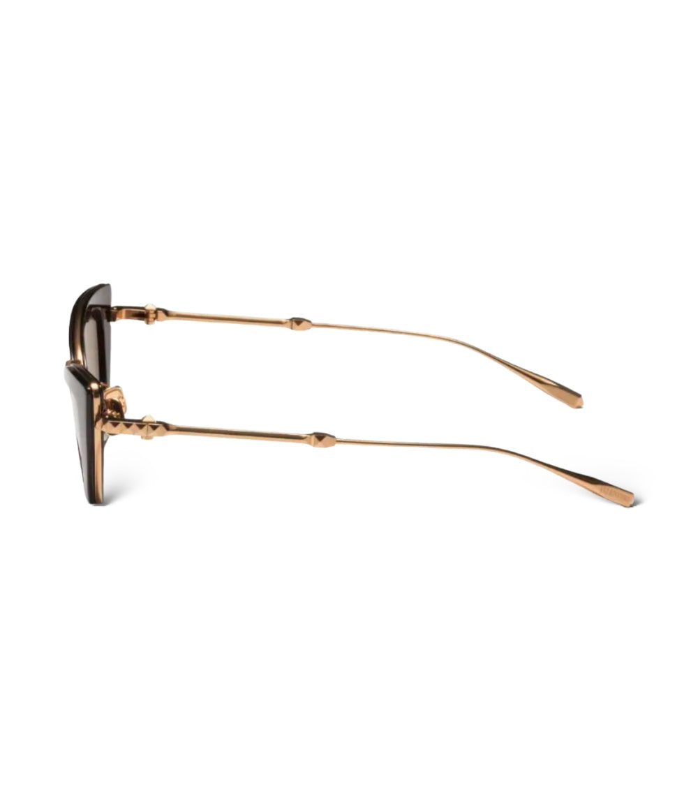 VALENTINO ROCKSTUD CAT EYE SUNGLASSES