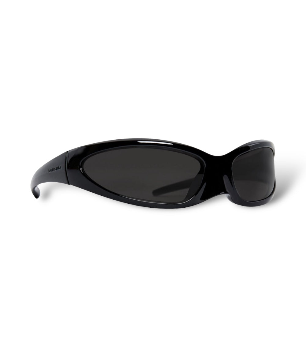 BALENCIAGA SKIN CAT SUNGLASSES-BLACK