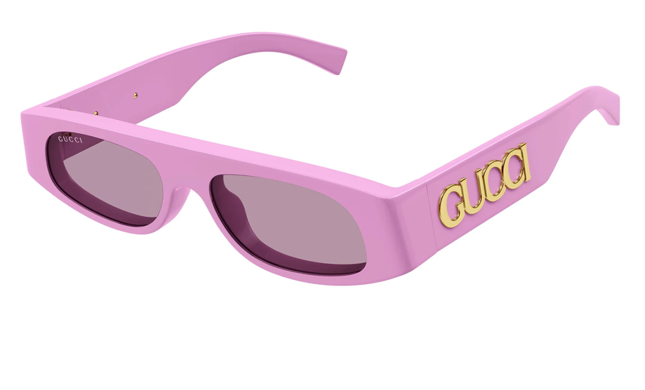 Gucci Eyewear Geometric Frame Sunglasses