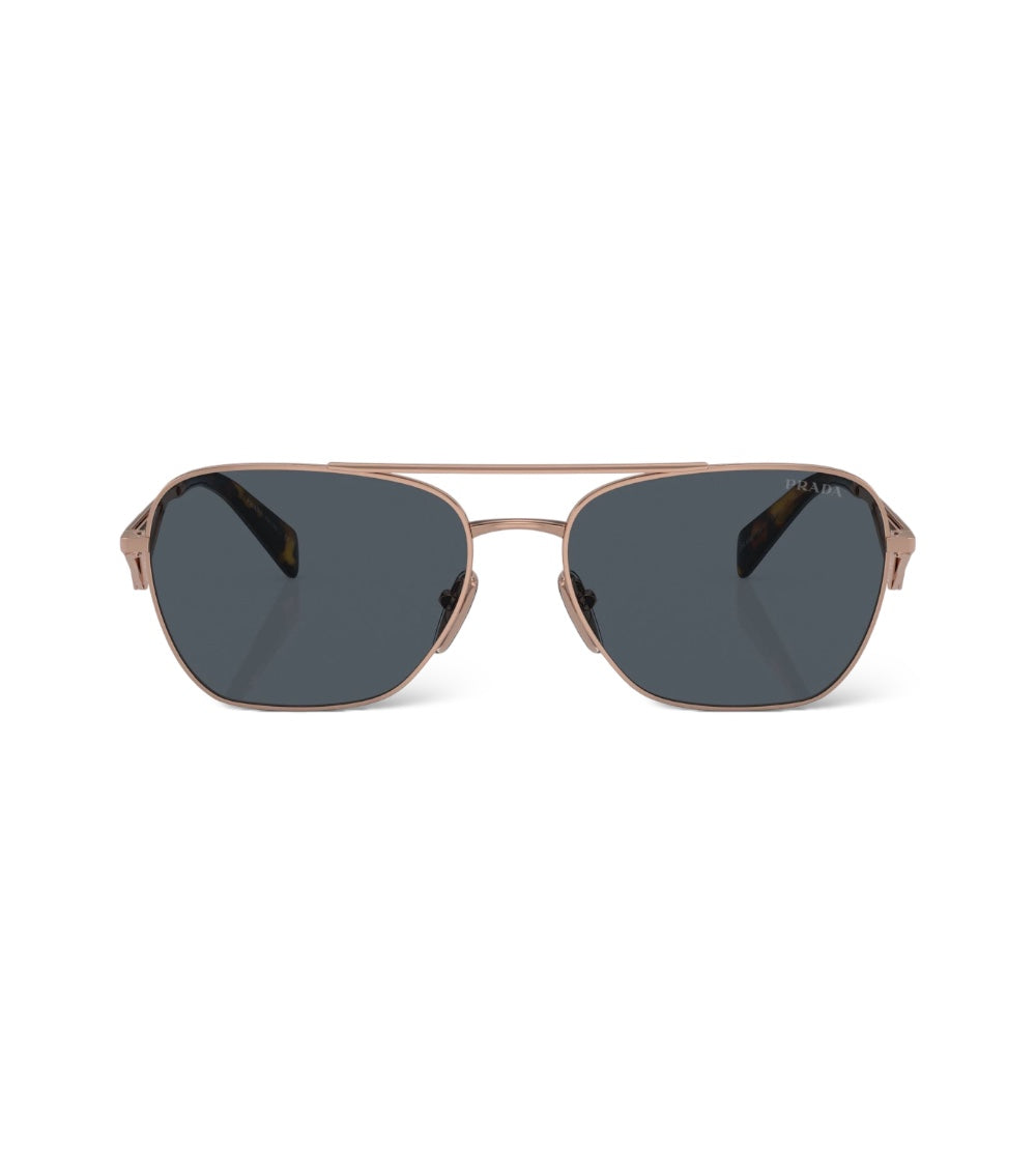 PRADA TRIANGLE-LOGO PILOT SUNGLASSES