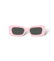 VERSACE MEDUSA MEDALLION SUNGLASSES-PINK