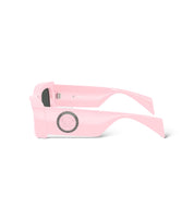 VERSACE MEDUSA MEDALLION SUNGLASSES-PINK