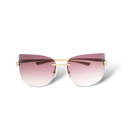 CARTIER FRAMELESS TINTED SUNGLASSES