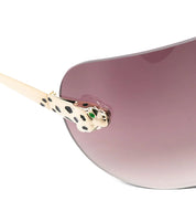 CARTIER FRAMELESS TINTED SUNGLASSES