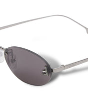 FENDI FIRST CRYSTAL OVAL SUNGLASSES