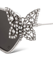 DIOR DIORFANTASTICA BUTTERFLY SUNGLASSES WITH SWAROVSKY CRYSTALS