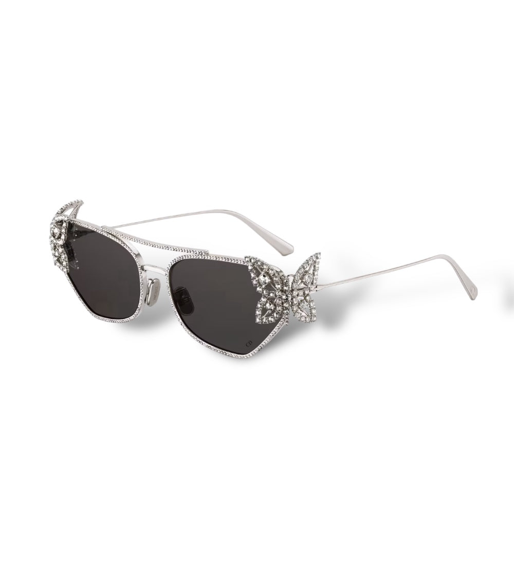 DIOR DIORFANTASTICA BUTTERFLY SUNGLASSES WITH SWAROVSKY CRYSTALS