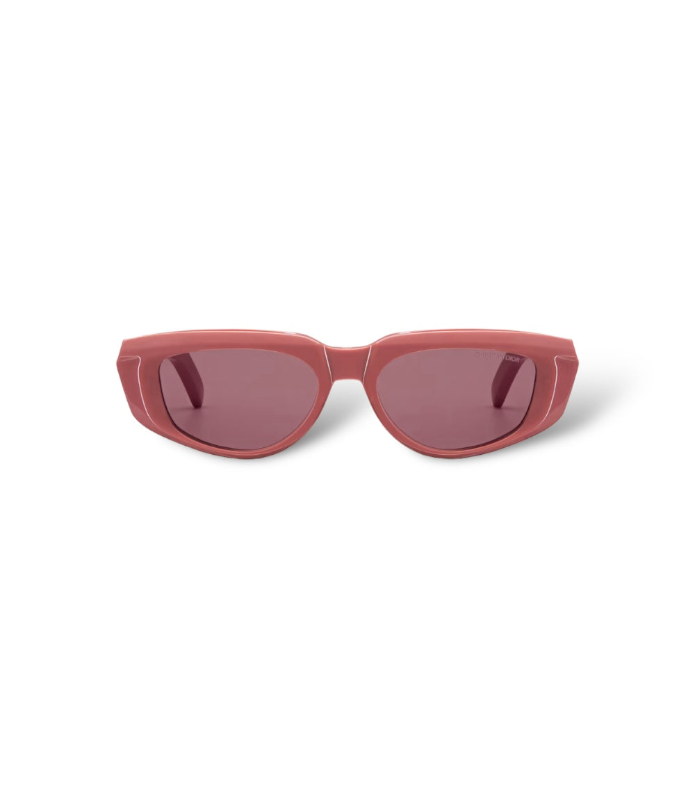 DIOR XPLORER DUSTY PINK RECTANGULAR SUNGLASSES