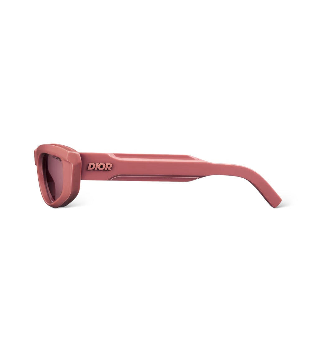 DIOR XPLORER DUSTY PINK RECTANGULAR SUNGLASSES