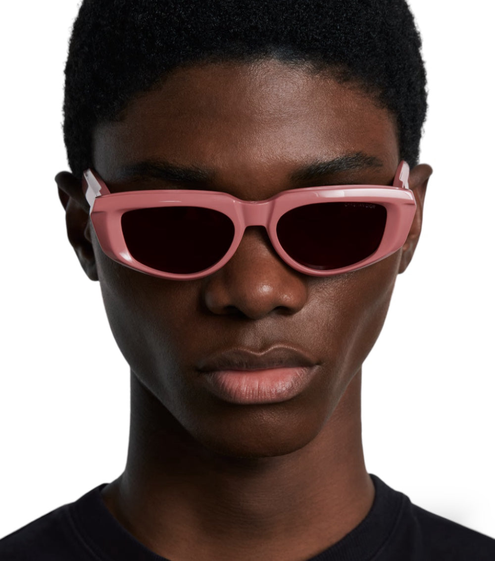 DIOR XPLORER DUSTY PINK RECTANGULAR SUNGLASSES