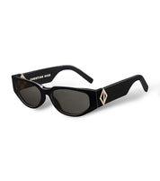 DIOR CD DIAMOND BLACK RECTANGULAR SUNGLASSES