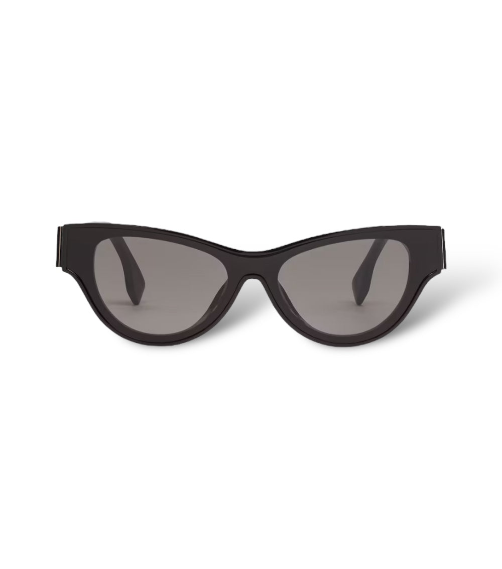 FENDI FIRST BLACK ACETATE SUNGLASSES