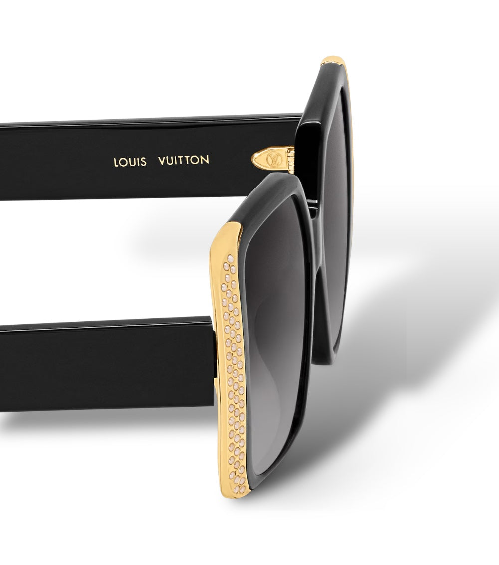 LOUIS VUITTON LV MOON PEARL SQUARE SUNGLASSES