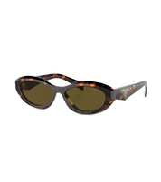 Prada Eyewear Oval Frame Sunglasses